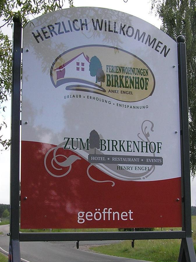 Hotel Zum Birkenhof Stechlin المظهر الخارجي الصورة